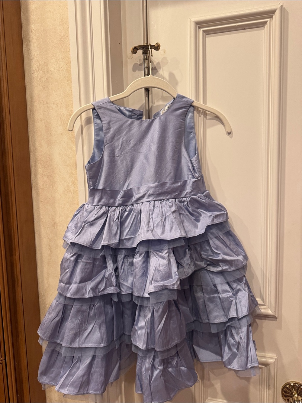 Janie and Jack Lilac Tiered Ruffle Formal Dress